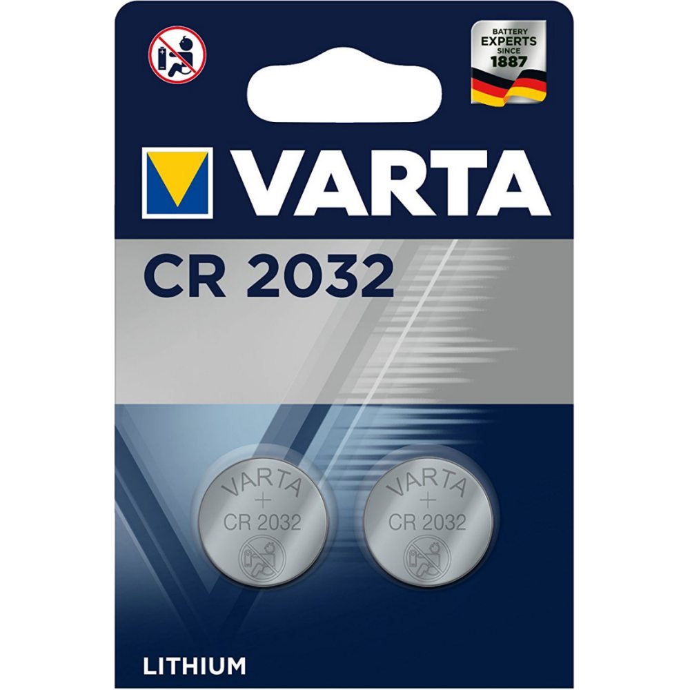 Varta Knopfzelle Lithium 3,0 V CR 2032 B2