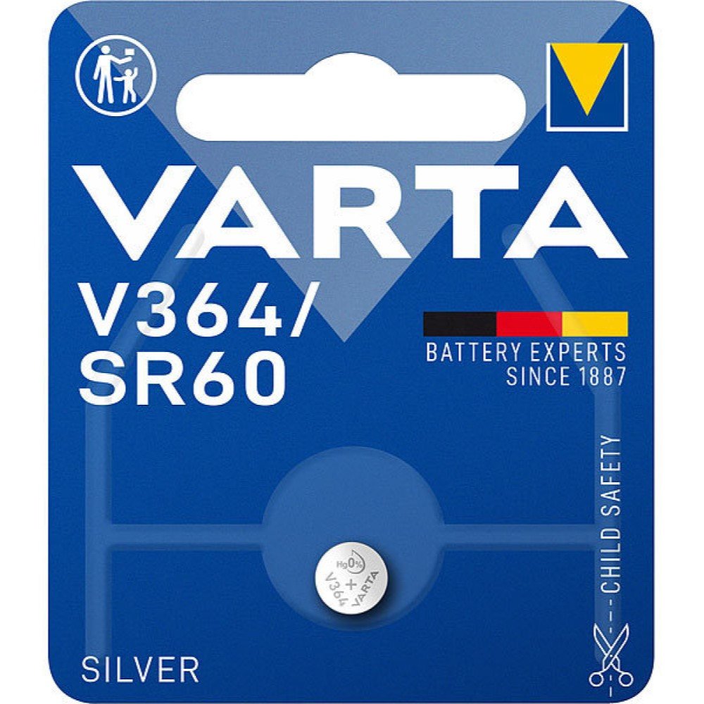 Varta Knopfzelle 1,55 V 6,8x2,1 mm V 364 B1