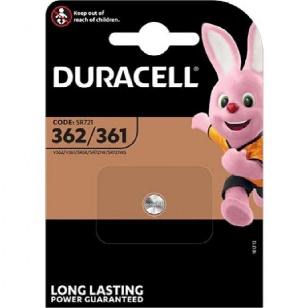 Duracell Knopfzelle 1,55 V 7,9x2,1 mm D 362 / D 361 B1