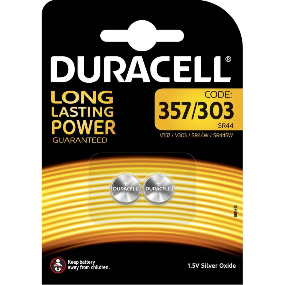 Duracell Knopfzelle 1,55 V 11,6x5,4 mm D 357 H / D 303 B2