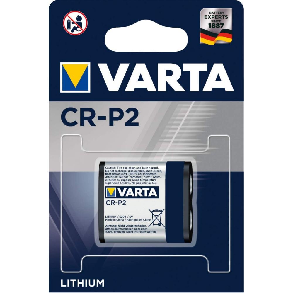 Varta Foto-Batterien 6,0 V CR-P 2 - 223 B1