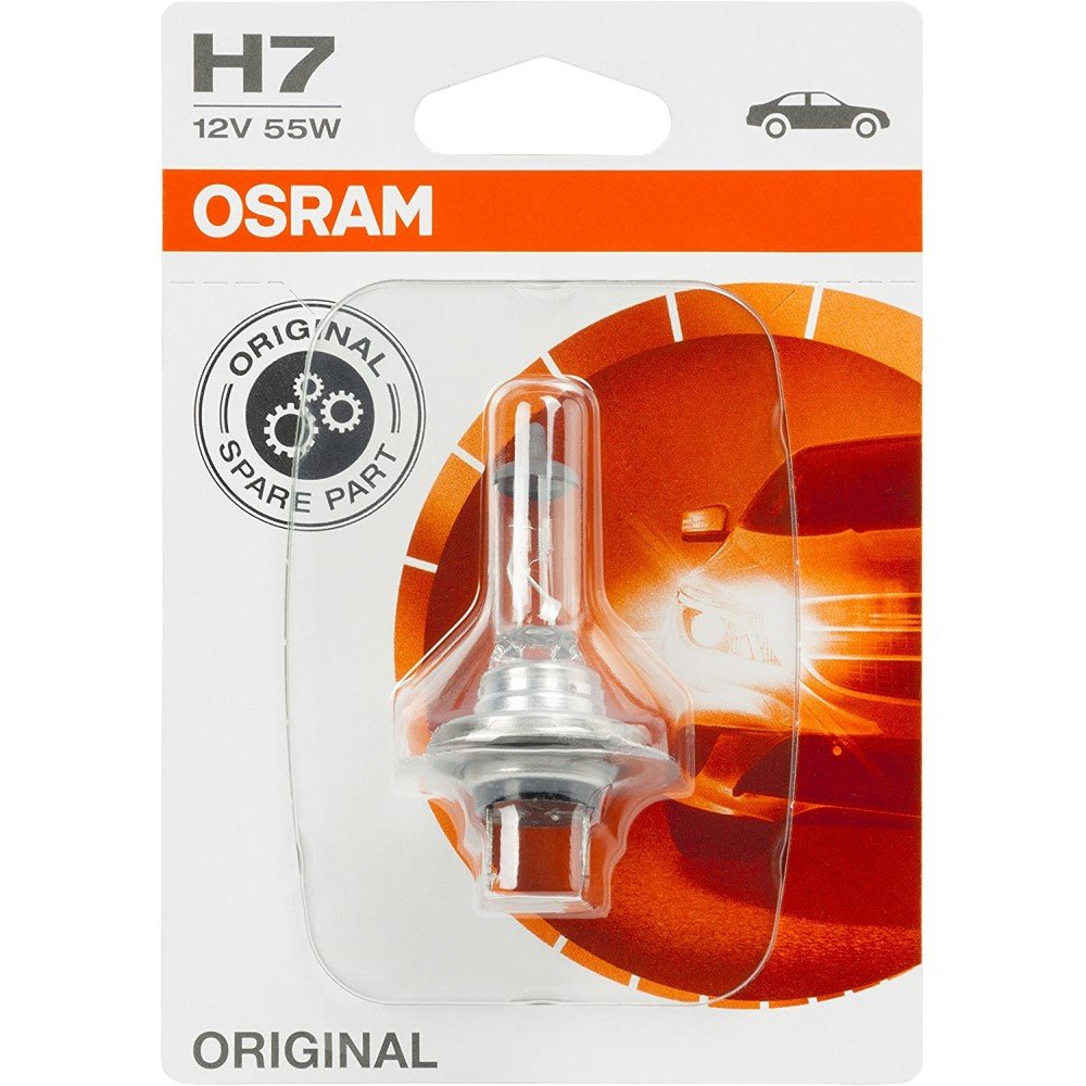 Ersatzlampen 12 V 55 W H 7 PX26d Osram B1
