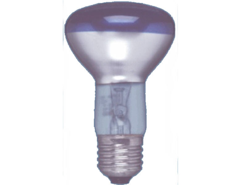 Reflektorlampen 40 W R63 E27 blau