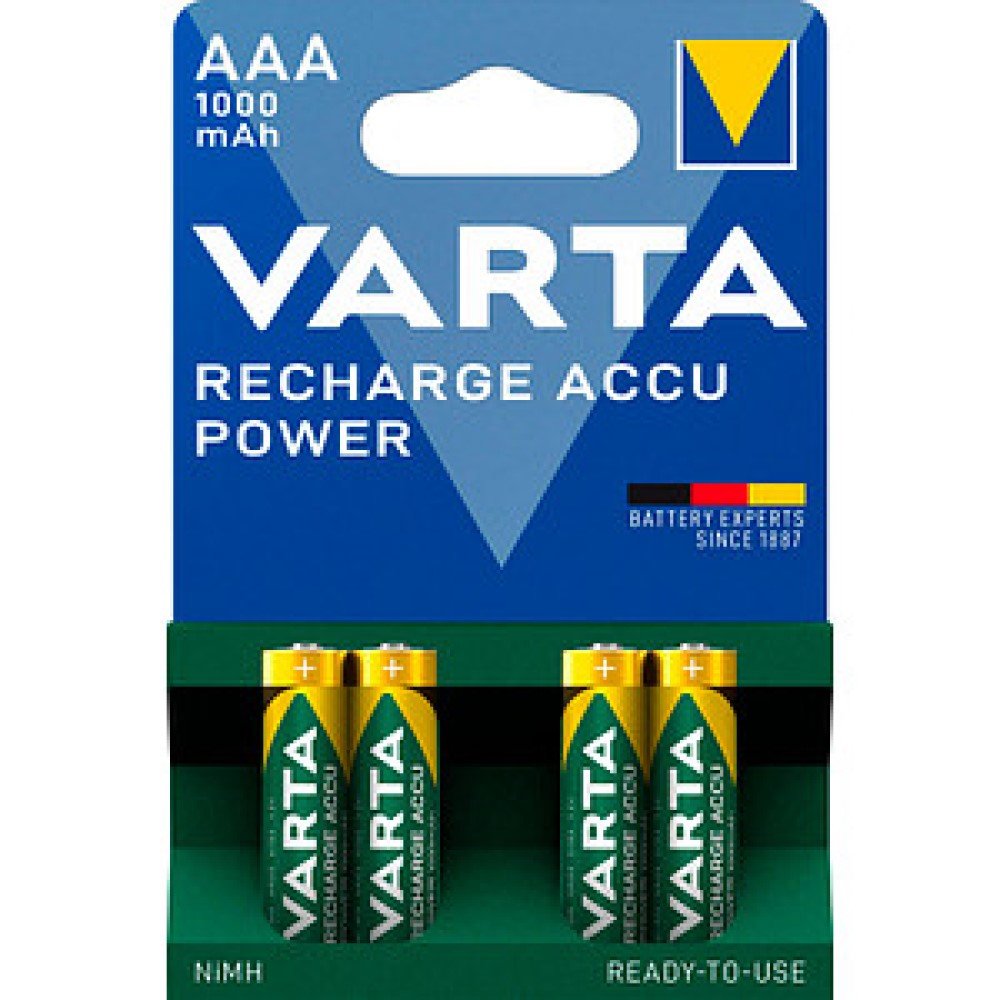 Varta Accu Micro AAA HR 03 800 mAh. 56703 B4