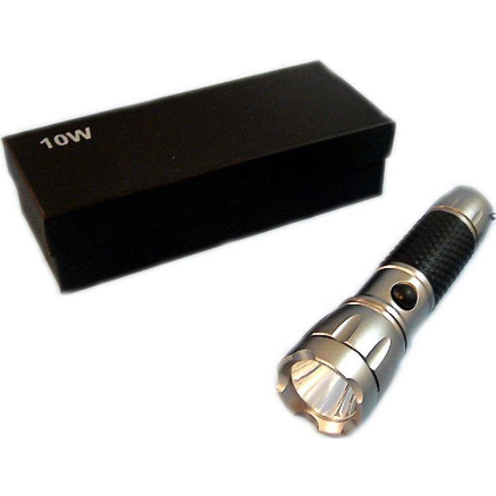 LED Taschenlampe 10 W incl. 3xAAA in Geschenkbox