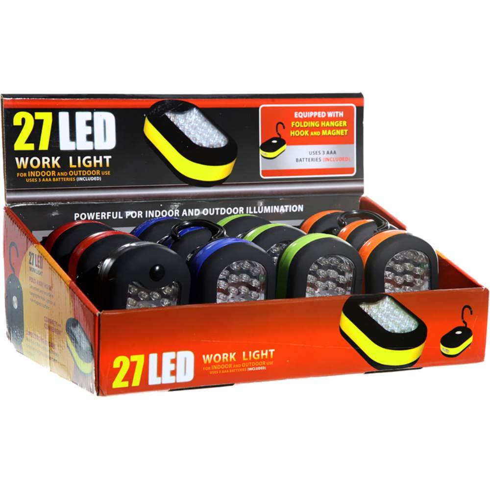 LED-Leuchte 24+3 LED's incl. 3xAAA & Magnet