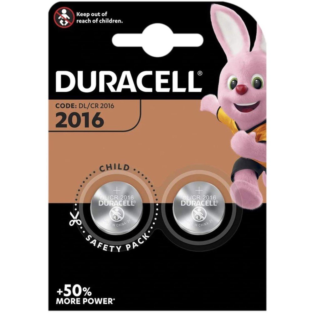 Duracell Knopfzelle Lithium 3,0 V DL 2016 B2