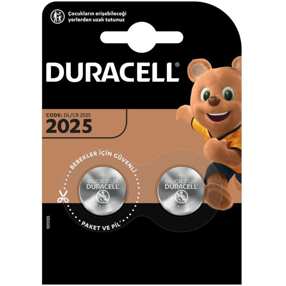 Duracell Knopfzelle Lithium 3,0 V DL 2025 B2