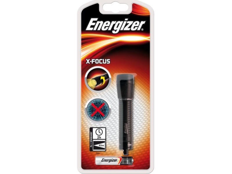 Energ. LED Taschenl. X-Focus incl. 1xE23A B1